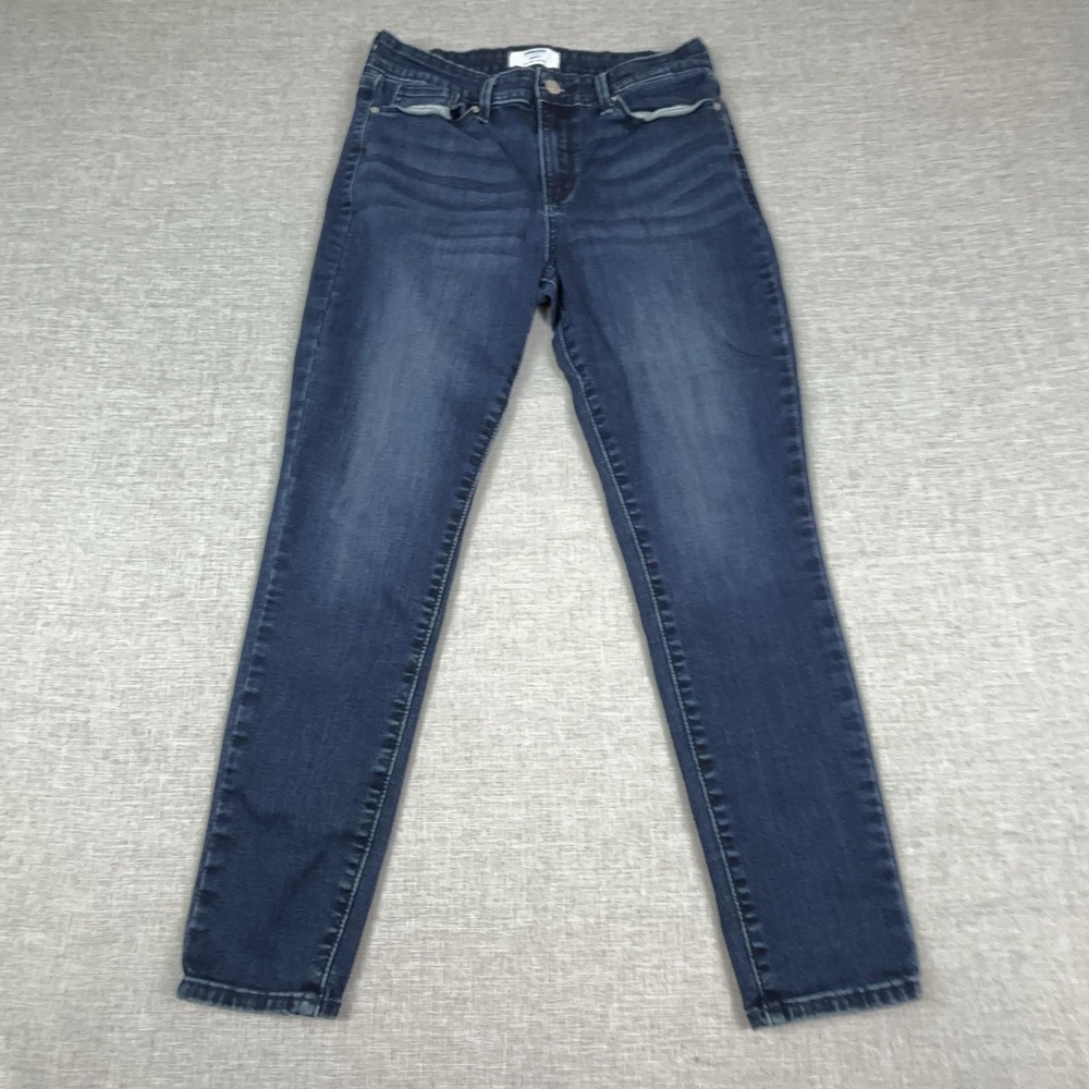 Denizen Levi's Jeans Womens 32x28 Blue Medium Wash Mid Rise Skinny Stretch